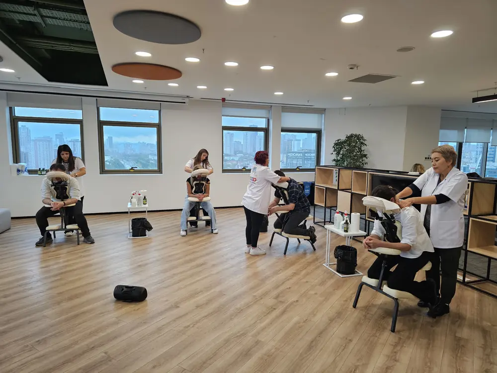 Etkinlik masajı örneği — fuar ve organizasyon masajı 2