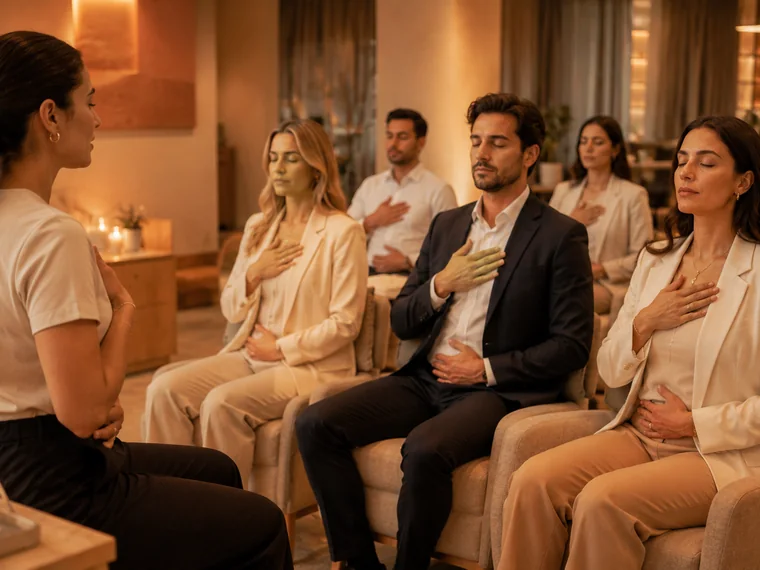 İş yerinde wellness — nefes ve stres atölyesi (kurumsal wellbeing)
